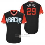 Camiseta Beisbol Hombre Arizona Diamondbacks 2017 Little League World Series 29 Jorge Negro