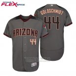 Camiseta Beisbol Hombre Arizona Diamondbacks 44 Paul Goldschmidt Gris Rojo 2017 Flex Base