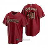 Camiseta Beisbol Hombre Arizona Diamondbacks Madison Bumgarner Alterno Replica Rojo