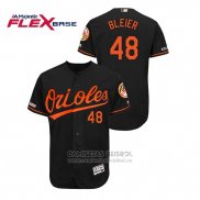 Camiseta Beisbol Hombre Baltimore Orioles Richard Bleier Autentico Flex Base Negro