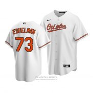 Camiseta Beisbol Hombre Baltimore Orioles Thomas Eshelman Replica Blanco