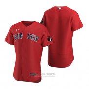 Camiseta Beisbol Hombre Boston Red Sox Autentico Rojo