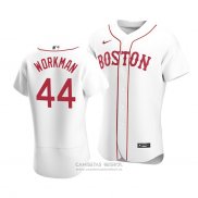 Camiseta Beisbol Hombre Boston Red Sox Brandon Workman Autentico Alterno Blanco