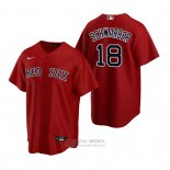 Camiseta Beisbol Hombre Boston Red Sox Kyle Schwarber Replica Alterno Rojo