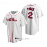 Camiseta Beisbol Hombre Boston Red Sox Nick Yorke Replica 2020 Blanco