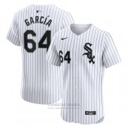 Camiseta Beisbol Hombre Chicago White Sox Deivi Garcia Primera Elite Blanco