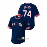 Camiseta Beisbol Hombre Chicago White Sox Eloy Jimenez Cooperstown Collection Azul