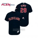 Camiseta Beisbol Hombre Cleveland Indians Corey Kluber 2019 All Star Patch Flex Base Azul
