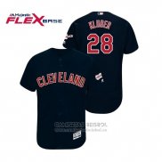 Camiseta Beisbol Hombre Cleveland Indians Corey Kluber 2019 All Star Patch Flex Base Azul