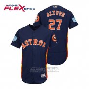 Camiseta Beisbol Hombre Houston Astros Jose Altuve Flex Base Entrenamiento de Primavera 2019 Azul