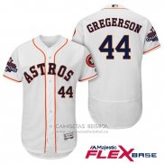 Camiseta Beisbol Hombre Houston Astros Luke Gregerson Blanco Flex Base