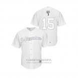 Camiseta Beisbol Hombre Milwaukee Brewers Drew Pomeranz 2019 Players Weekend Replica Blanco