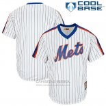 Camiseta Beisbol Hombre New York Mets Blanco Big And Tall Cooperstown Collection Cool Base