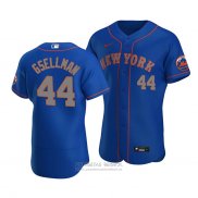 Camiseta Beisbol Hombre New York Mets Robert Gsellman Autentico Alterno Azul