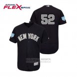 Camiseta Beisbol Hombre New York Yankees C.c. Sabathia Flex Base Entrenamiento de Primavera Alterno 2019 Azul