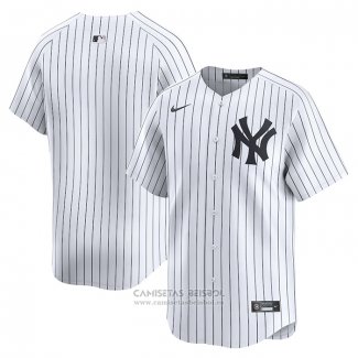Camiseta Beisbol Hombre New York Yankees Primera Limited Blanco