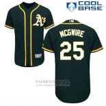 Camiseta Beisbol Hombre Oakland Athletics Mark Mcgwire Verde Cool Base