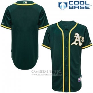 Camiseta Beisbol Hombre Oakland Athletics Verde Cool Base Big Tall