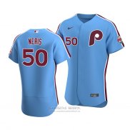 Camiseta Beisbol Hombre Philadelphia Phillies Hector Neris Autentico Alterno 2020 Azul