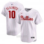 Camiseta Beisbol Hombre Philadelphia Phillies J.T. Realmuto Primera Limited Blanco