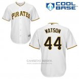 Camiseta Beisbol Hombre Pittsburgh Pirates Tony Watson 44 Blanco Primera Cool Base