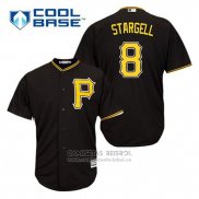 Camiseta Beisbol Hombre Pittsburgh Pirates Willie Stargell 8 Negro Alterno Cool Base