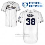 Camiseta Beisbol Hombre San Diego Padres Tyson Ross 38 Blanco Primera Cool Base