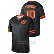 Camiseta Beisbol Hombre San Francisco Giants Evan Longoria Cooperstown Collection Legend Negro