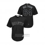 Camiseta Beisbol Hombre San Francisco Giants Shaun Anderson 2019 Players Weekend Replica Negro