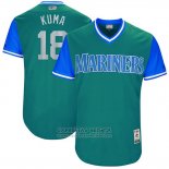 Camiseta Beisbol Hombre Seattle Mariners 2017 Little League World Series Hisashi Iwakuma Verde