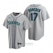 Camiseta Beisbol Hombre Seattle Mariners Emerson Hancock Replica 2020 Gris