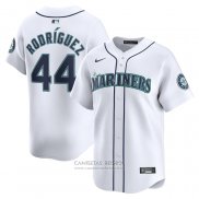 Camiseta Beisbol Hombre Seattle Mariners Julio Rodriguez Primera Limited Blanco