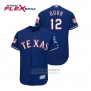Camiseta Beisbol Hombre Texas Rangers Rougned Odor Flex Base Entrenamiento de Primavera 2019 Azul