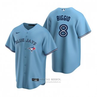 Camiseta Beisbol Hombre Toronto Blue Jays Cavan Biggio Alterno Replica Azul