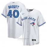 Camiseta Beisbol Hombre Toronto Blue Jays Chris Bassitt Primera Replica Blanco