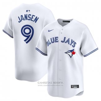 Camiseta Beisbol Hombre Toronto Blue Jays Danny Jansen Primera Limited Blanco
