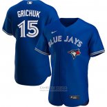 Camiseta Beisbol Hombre Toronto Blue Jays Randal Grichuk Alterno Autentico Azul