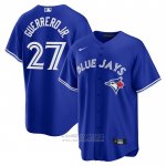 Camiseta Beisbol Hombre Toronto Blue Jays Vladimir Guerrero Jr. Big Tall Alterno Replica Azul
