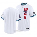 Camiseta Beisbol Hombre Washington Nationals 2021 All Star Replica Blanco