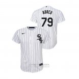 Camiseta Beisbol Nino Chicago White Sox Jose Abreu Replica Primera Blanco