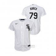 Camiseta Beisbol Nino Chicago White Sox Jose Abreu Replica Primera Blanco