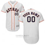 Camiseta Beisbol Nino Houston Astros Personalizada Blanco