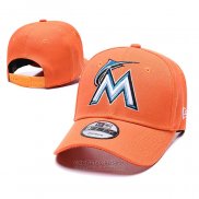 Gorra Miami Marlins 9FIFTY Snapback Naranja