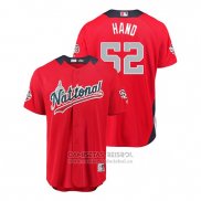 Camiseta Beisbol Hombre All Star San Diego Padres Brad Hand 2018 Home Run Derby National League Rojo
