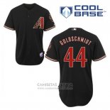 Camiseta Beisbol Hombre Arizona Diamondbacks 44 Paul Goldschmidt Negro Alterno Cool Base