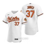 Camiseta Beisbol Hombre Baltimore Orioles Jahmai Jones Autentico Primera Blanco Camiseta Beisbol Hombre Baltimore Orioles Jahmai Jones Autentico Primera Blanco