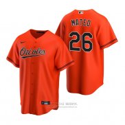 Camiseta Beisbol Hombre Baltimore Orioles Jorge Mateo Replica Alterno Naranja