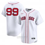Camiseta Beisbol Hombre Boston Red Sox Alex Verdugo Primera Limited Blanco