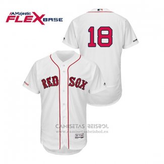 Camiseta Beisbol Hombre Boston Red Sox Mitch Moreland Flex Base Blanco