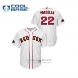 Camiseta Beisbol Hombre Boston Red Sox Rick Porcello 2019 Gold Program Cool Base Blanco